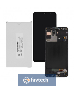 Samsung Galaxy SM-A307-LCD Display + BLACK + GH82-21329A