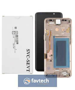 Samsung Galaxy SM-S9 G960-LCD Display + GOLD + GH97-21696E