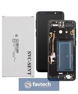 Samsung Galaxy SM-S9 G960-LCD Display + ICE BLUE + GH97-21696G