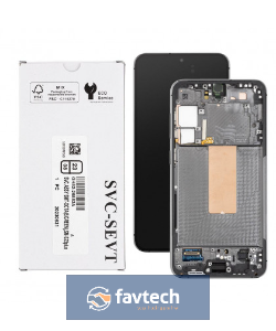 Samsung Galaxy SM-S23 PLUS S916-LCD Display + GREY + GH82-30477E